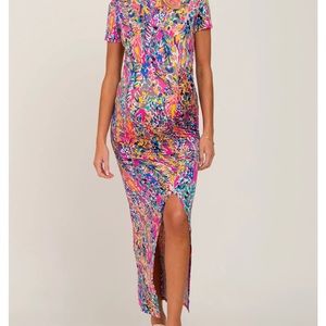 PinkBlush Maternity Floral Dress